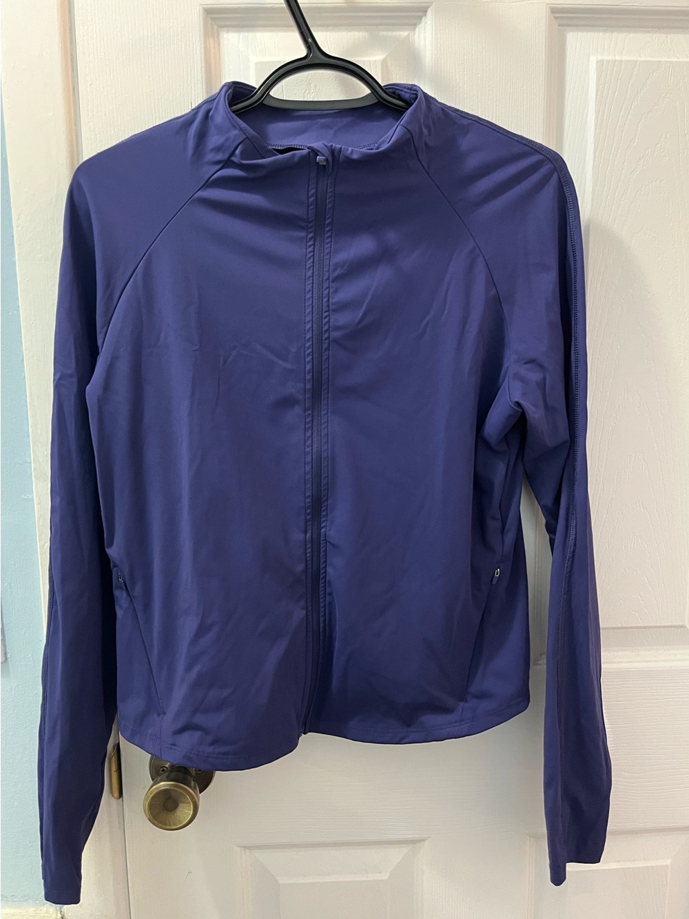 H&M Women's Activewear Jacket in Electric Blue - Size Large